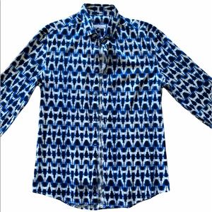 Men’s Gianni Versace Long Sleeve Button Down
